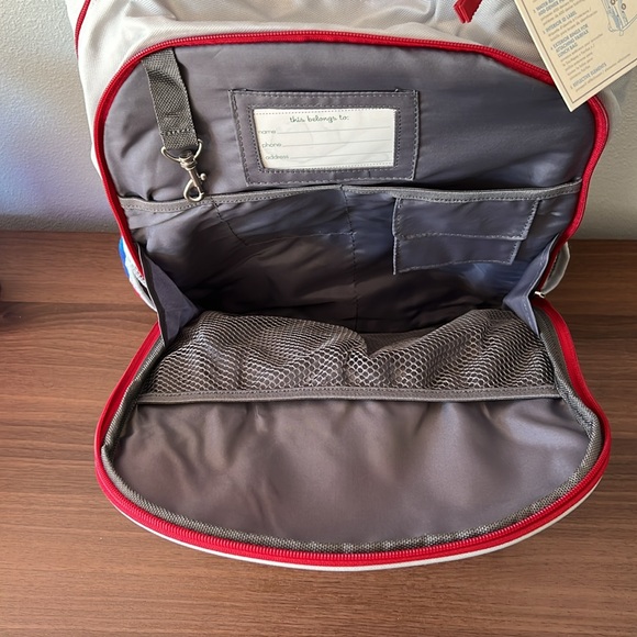 Pottery Barns Kids Rainbow Large Fairfax Backpack 🌈🎒NEW - Picture 9 of 10